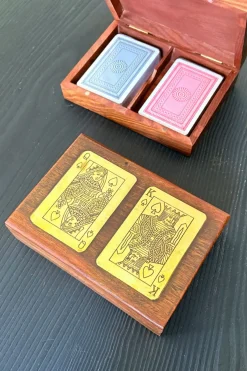 Cristina Oria Juegos De Mesa^Juego Set 2 Cartas En Caja De Madera