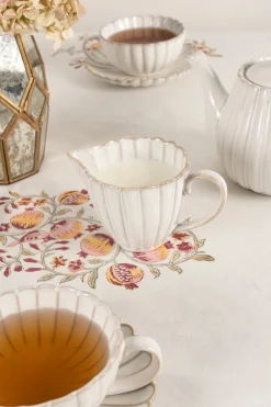 Cristina Oria Accesorios De Mesa^Lechera Blanca Flor Co