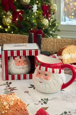 Cristina Oria Accesorios De Mesa^Lechera Con Diseño De Papá Noel