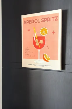 Cristina Oria Cuadros^Lienzo Con Diseño Cocktail