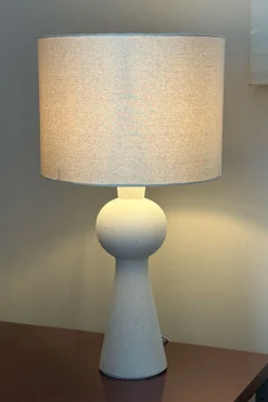 Cristina Oria Lámparas^Lámpara De Sobremesa Cerámica Natural