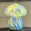Cristina Oria Lámparas^Lámpara Seta De Vidrio Efecto Degradado Verde Y Azul