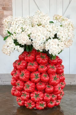 Cristina Oria Jarrones, Floreros Y Maceteros^Macetero Diseño Tomates