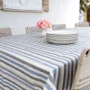 Cristina Oria Manteles Antimanchas|Manteles^Mantel Antimanchas Con Diseño De Rayas Azules