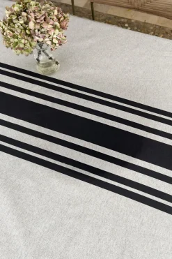 Cristina Oria Manteles|Manteles Antimanchas^Mantel Antimanchas Con Diseño Rayas Negras