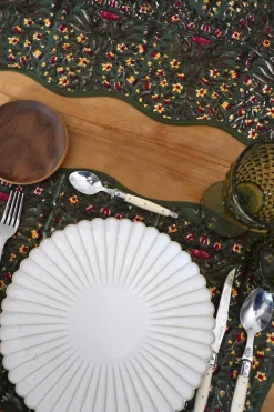 Cristina Oria Manteles Individuales^Mantel Individual Flores Verdes