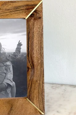 Cristina Oria Marcos De Fotos^Marco De Fotos De Madera Con Detalles Dorados