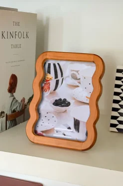 Cristina Oria Marcos De Fotos^Marco De Fotos De Madera De Acacia