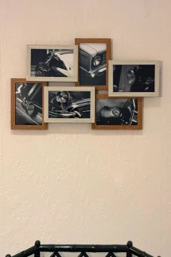 Cristina Oria Marcos De Fotos^Marco Para 6 Fotos De Madera Especial Día Del Padre