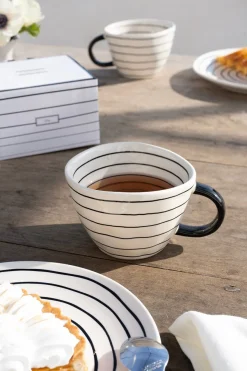 Cristina Oria Tazas Y Teteras^Mug Artesana Rayas Co