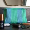 Cristina Oria Bolsos, Bolsas Y Neceseres|Otros Textil^Neceser Rayas Azules Y Verdes Grande