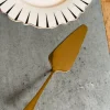 Cristina Oria Cubiertos De Postre^Pala Para Tartas Dorada