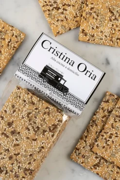 Cristina Oria Despensa^Pan Cracker 3 Semillas 200 G