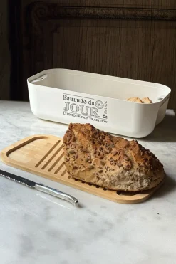 Cristina Oria Cestas Y Bolsas De Pan^Panera Con Tabla Para Cortar