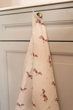 Cristina Oria Paños De Cocina|Paños De Cocina^Paño De Cocina De Algodón Con Diseño De Teckel