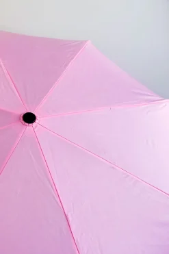 Cristina Oria Paraguas^Paraguas Con Diseño Rosa Y Mango Con Cabeza De Pato