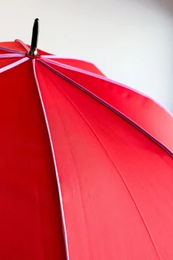 Cristina Oria Paraguas^Paraguas Largo Con Diseño De Rayas De Colores