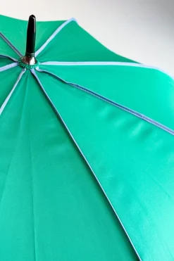 Cristina Oria Paraguas^Paraguas Largo Con Diseño De Rayas De Colores