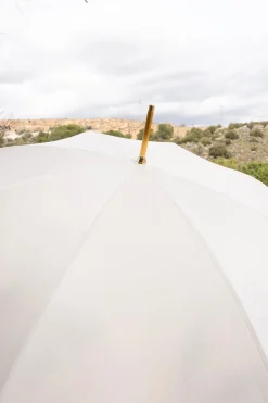 Cristina Oria Paraguas^Paraguas Pasotti Beige Con Interior De Colores