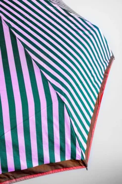 Cristina Oria Paraguas^Paraguas Plegable Con Diseño De Rayas De Colores