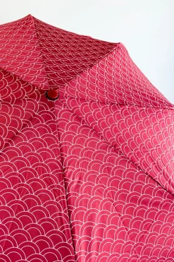 Cristina Oria Paraguas^Paraguas Plegable Con Diseño De Pez Koi Rojo