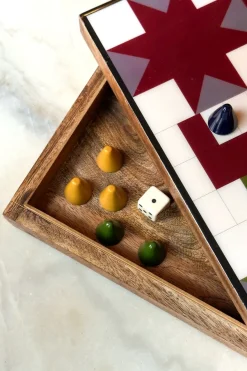 Cristina Oria Juegos De Mesa^Parchís De Resina Con Efecto Laqueado