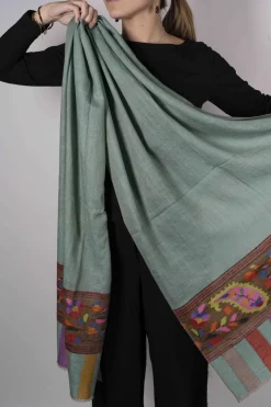 Cristina Oria Bufandas Y Pashminas^Pashmina Con Diseño Multicolor