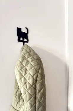 Cristina Oria Piezas Decorativas^Perchero De Metal Diseño Gato