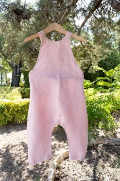 Cristina Oria Minichef^Petos De Lino Rosa Niños