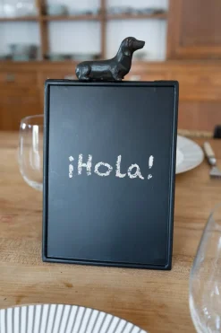 Cristina Oria Piezas Decorativas^Pizarra Magnética Con Diseño De Teckel