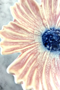 Cristina Oria Platos Y Bajoplatos^Plato Con Diseño De Flor Rosa Pequeño