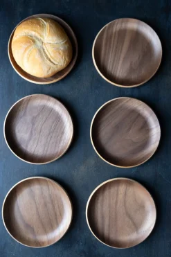 Cristina Oria Platos Y Bajoplatos^Plato De Pan De Madera