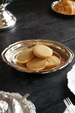 Cristina Oria Platos Y Bajoplatos^Plato De Pan De Plata CO