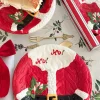 Cristina Oria Platos Y Bajoplatos^Plato De Postre Con Diseño De Papá Noel