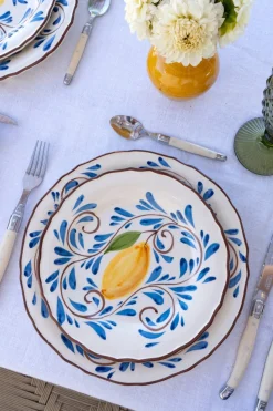 Cristina Oria Platos Y Bajoplatos^Plato De Postre Con Diseño Tavira