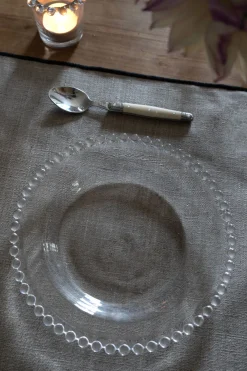 Cristina Oria Platos Y Bajoplatos^Plato De Postre Cristal Bolitas