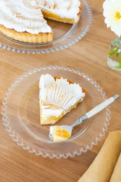 Cristina Oria Platos Y Bajoplatos^Plato De Postre Cristal Bolitas