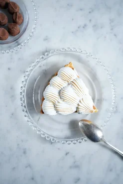Cristina Oria Platos Y Bajoplatos^Plato De Postre Cristal Bolitas