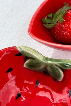 Cristina Oria Platos Y Bajoplatos^Plato Diseño Fresa