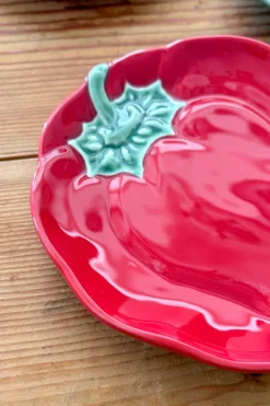 Cristina Oria Platos Y Bajoplatos^Plato Diseño Pimiento Pequeño
