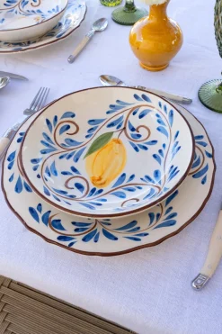 Cristina Oria Platos Y Bajoplatos^Plato Hondo Con Diseño Tavira