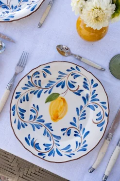 Cristina Oria Platos Y Bajoplatos^Plato Llano Con Diseño Tavira