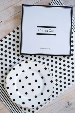 Cristina Oria Platos Y Bajoplatos^Plato Postre Puntos