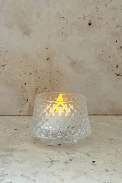 Cristina Oria Candelabros Y Portavelas^Portavelas Desmontable De Cristal Con Diseño De Árbol Transparente Picos Pequeño