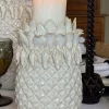 Cristina Oria Piezas Decorativas|Candelabros Y Portavelas^Portavelas Diseño Piña Blanco