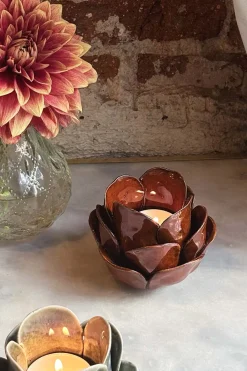 Cristina Oria Candelabros Y Portavelas^Portavelas Flor