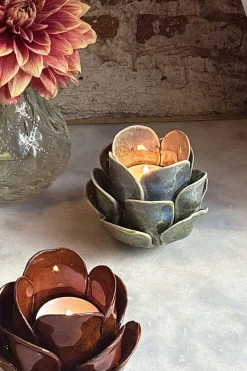 Cristina Oria Candelabros Y Portavelas^Portavelas Flor