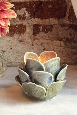 Cristina Oria Candelabros Y Portavelas^Portavelas Flor