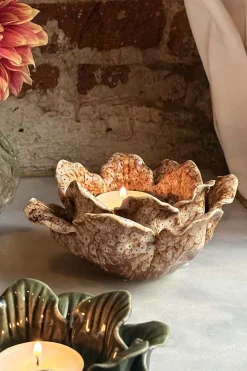 Cristina Oria Candelabros Y Portavelas^Portavelas Flor Irregular