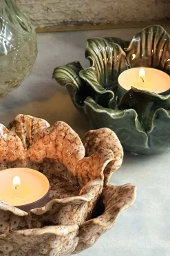 Cristina Oria Candelabros Y Portavelas^Portavelas Flor Irregular